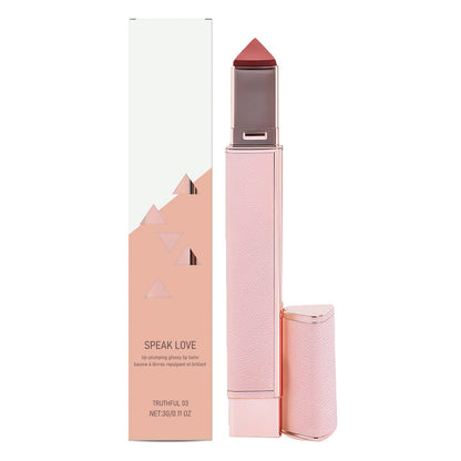 Hydrating Lip Plumping Glossy Lip Balm