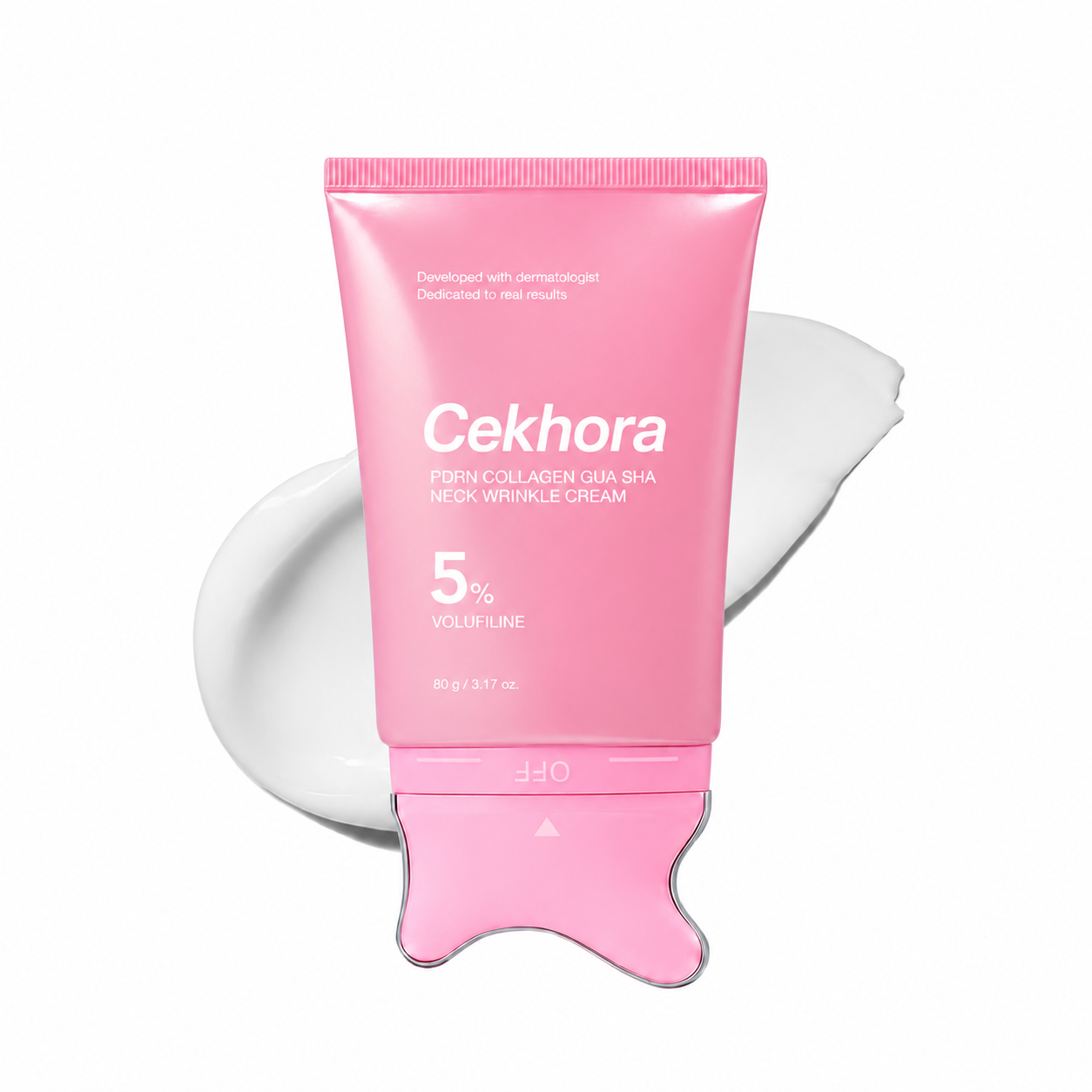 Korean PDRN Collagen Gua Sha Neck Wrinkle Cream