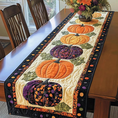 🍁🎃 Rustic Autumn Table Runner – Create a Warm Harvest Season Atmosphere