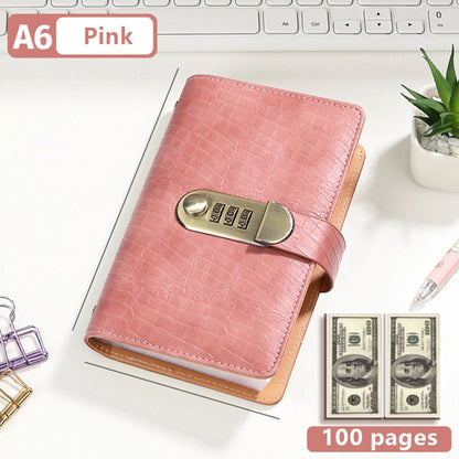 🔥 Last Day 49% OFF– Lockable A6 Savings Notebook with 3-Digit Combination Lock 💰